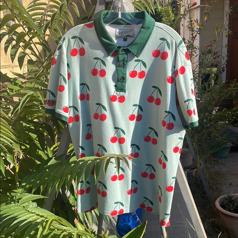 Bogey Boys Cherry Golf Polo XXL.